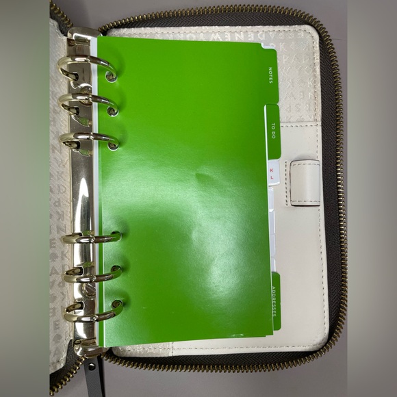 Kate Spade Gray Zip Leather Folio - Picture 6 of 7